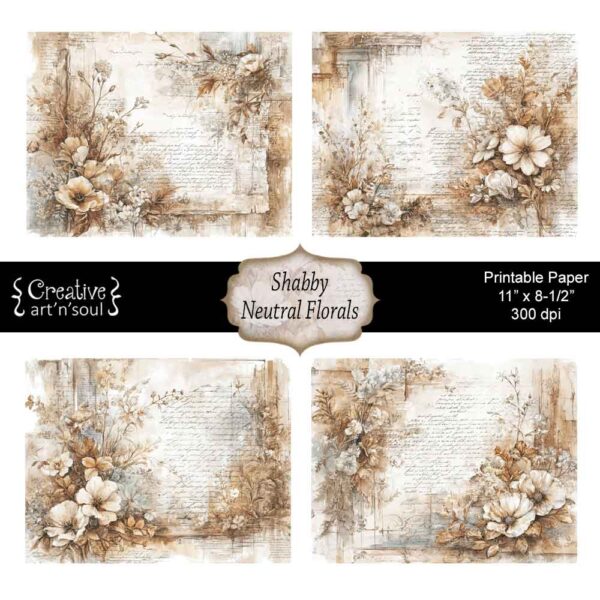 Printable Junk Journal Papers