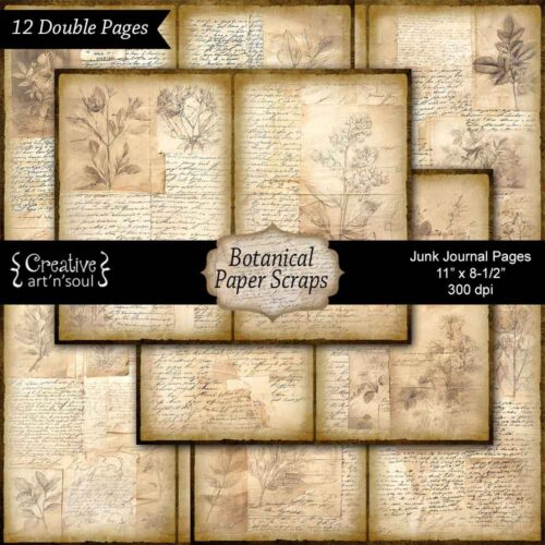 Printable Junk Journal Pages