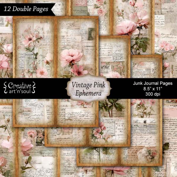 Printable Junk Journal Pages