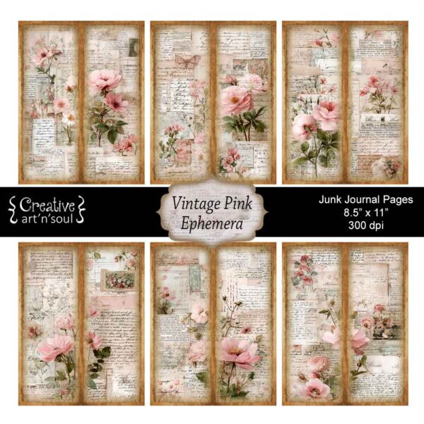 Printable Junk Journal Pages