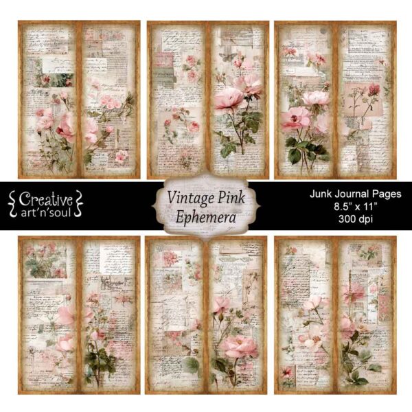 Printable Junk Journal Pages