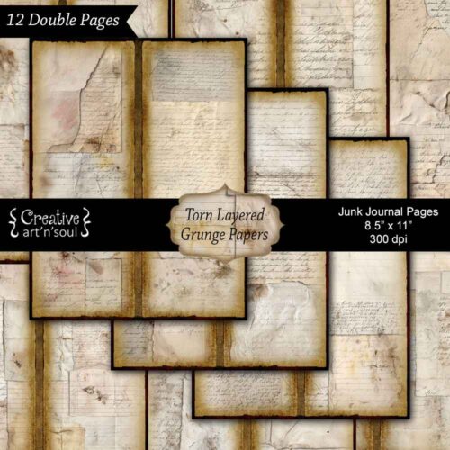 Printable Junk Journal Pages