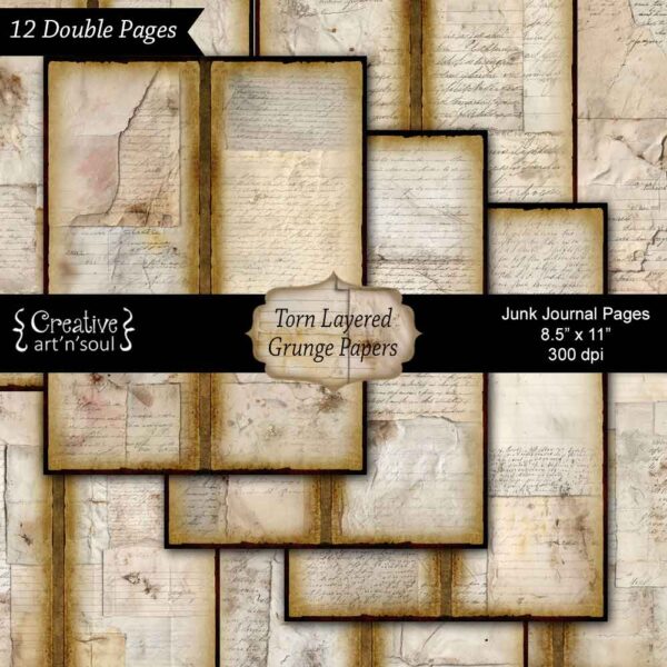 Printable Junk Journal Pages