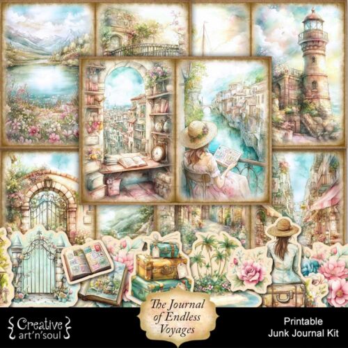 Home 30 Printable Junk Journal