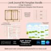 Complete Junk Journal Template Bundle
