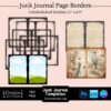 Printable Junk Journal Page Templates
