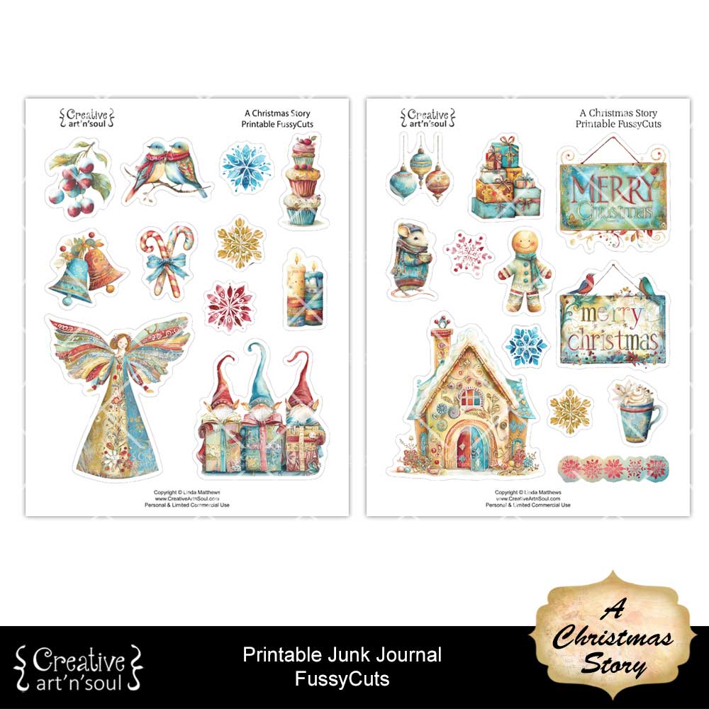 Printable Junk Journal Stickers Printable Junk Journal Stickers