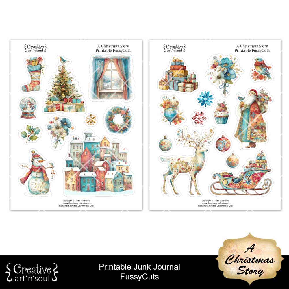 Printable Junk Journal Stickers Printable Junk Journal Stickers