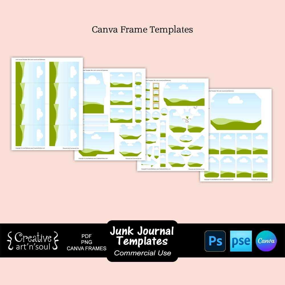 Printable Mini Junk Journal Templates Printable Mini Junk Journal Templates