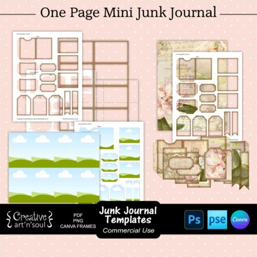 Printable Junk Journal Template