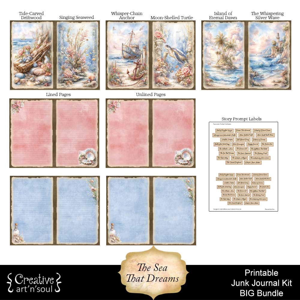 Printable Junk Journal Printable Junk Journal