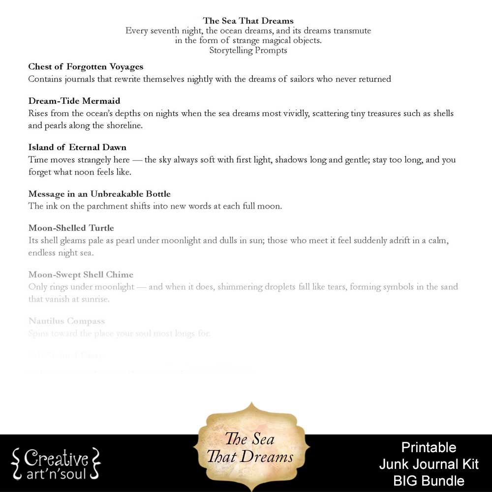 Printable Junk Journal Printable Junk Journal