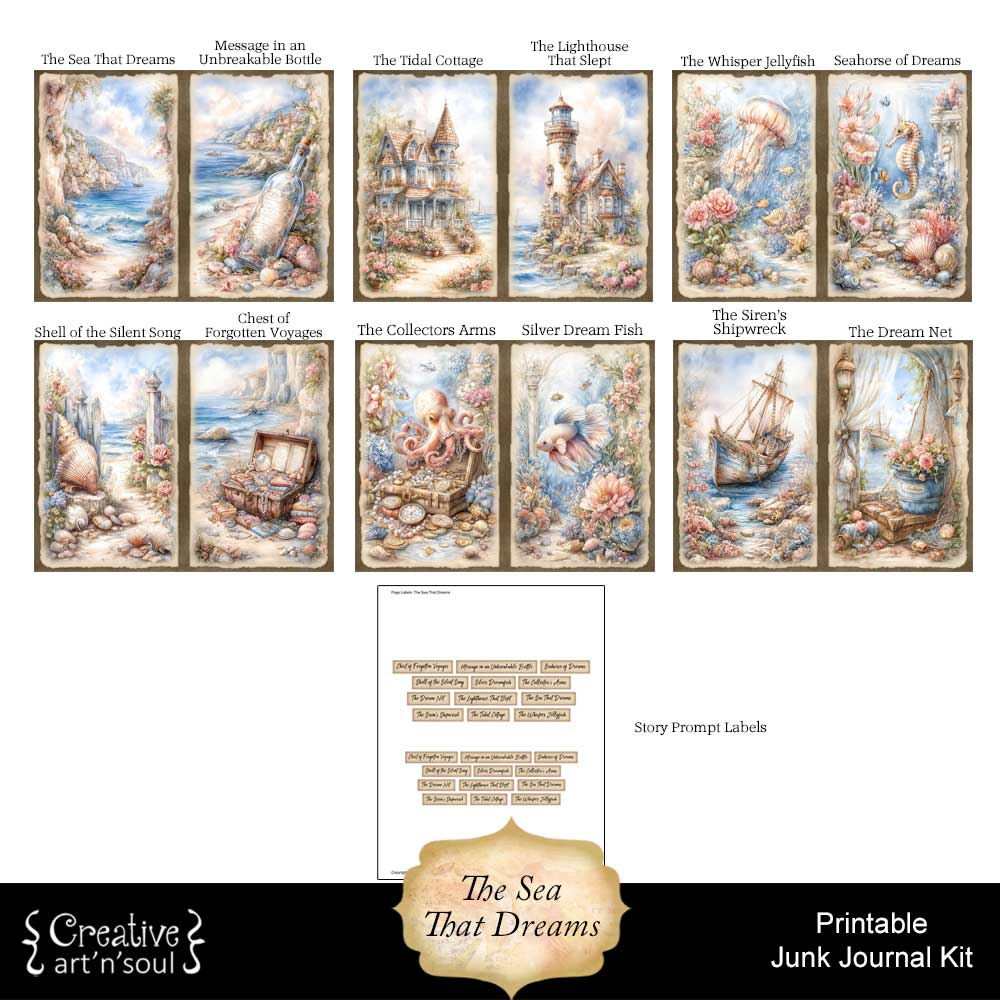 Printable Junk Journal Printable Junk Journal