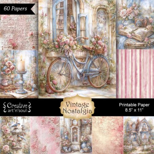 Printable Junk Journal Papers