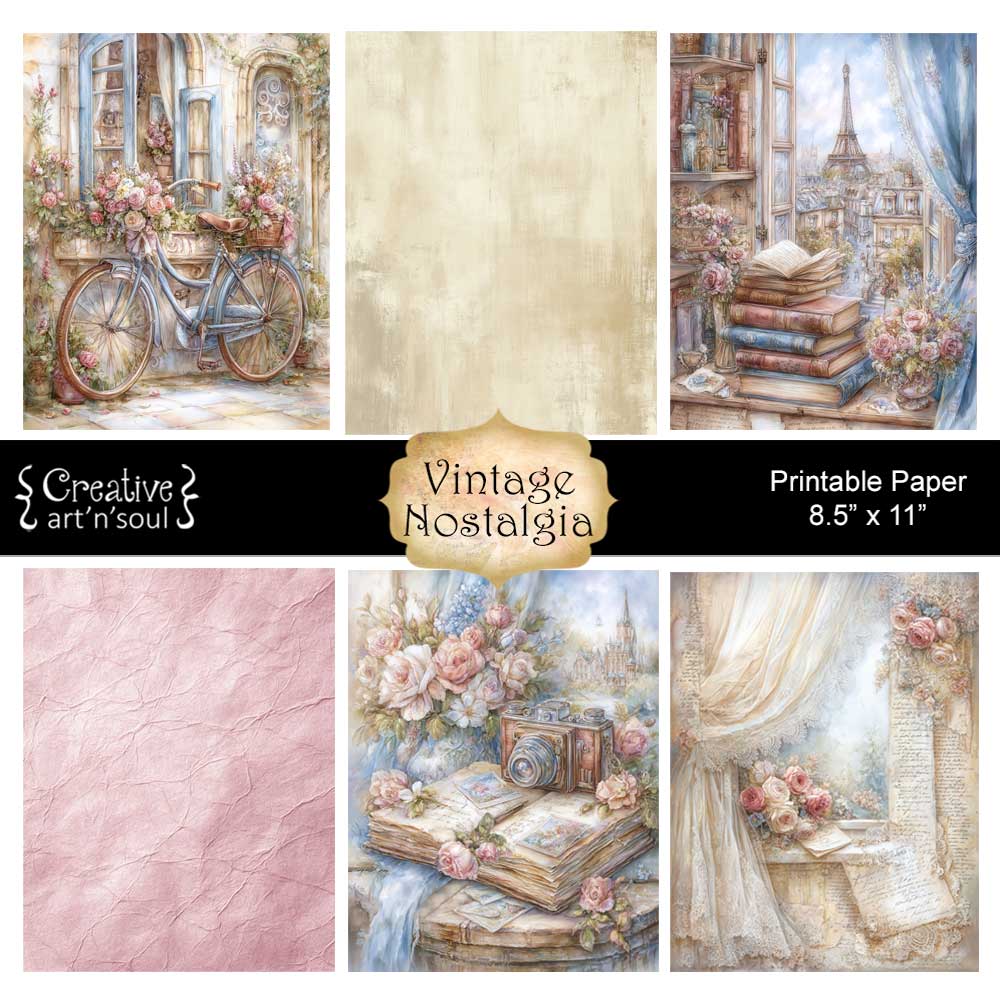 Printable Junk Journal Papers Printable Junk Journal Papers