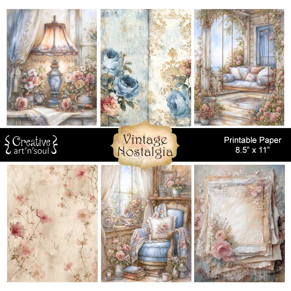 Printable Junk Journal Papers Printable Junk Journal Papers