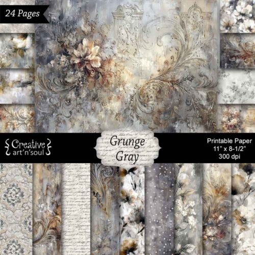 Printable Junk Journal Paper