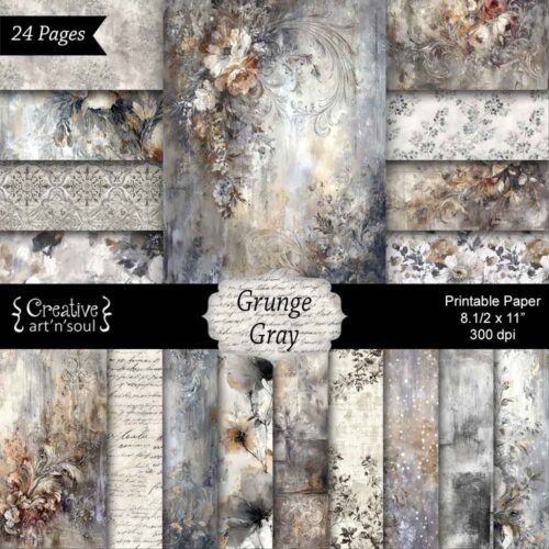 Printable Junk Journal Paper