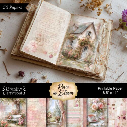 Printable Junk Journal Papers