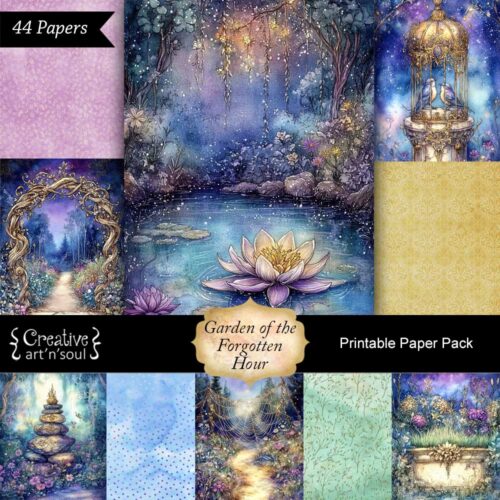 Printable Junk Journal Papers