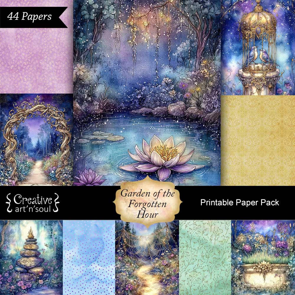 Printable Junk Journal Papers Printable Junk Journal Papers