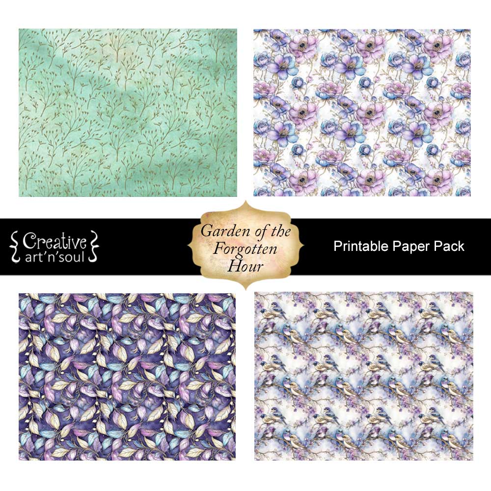 Printable Junk Journal Papers Printable Junk Journal Papers