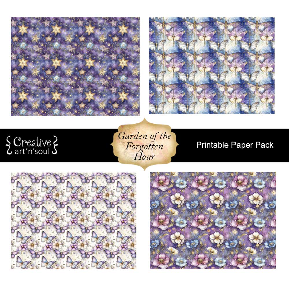 Printable Junk Journal Papers Printable Junk Journal Papers
