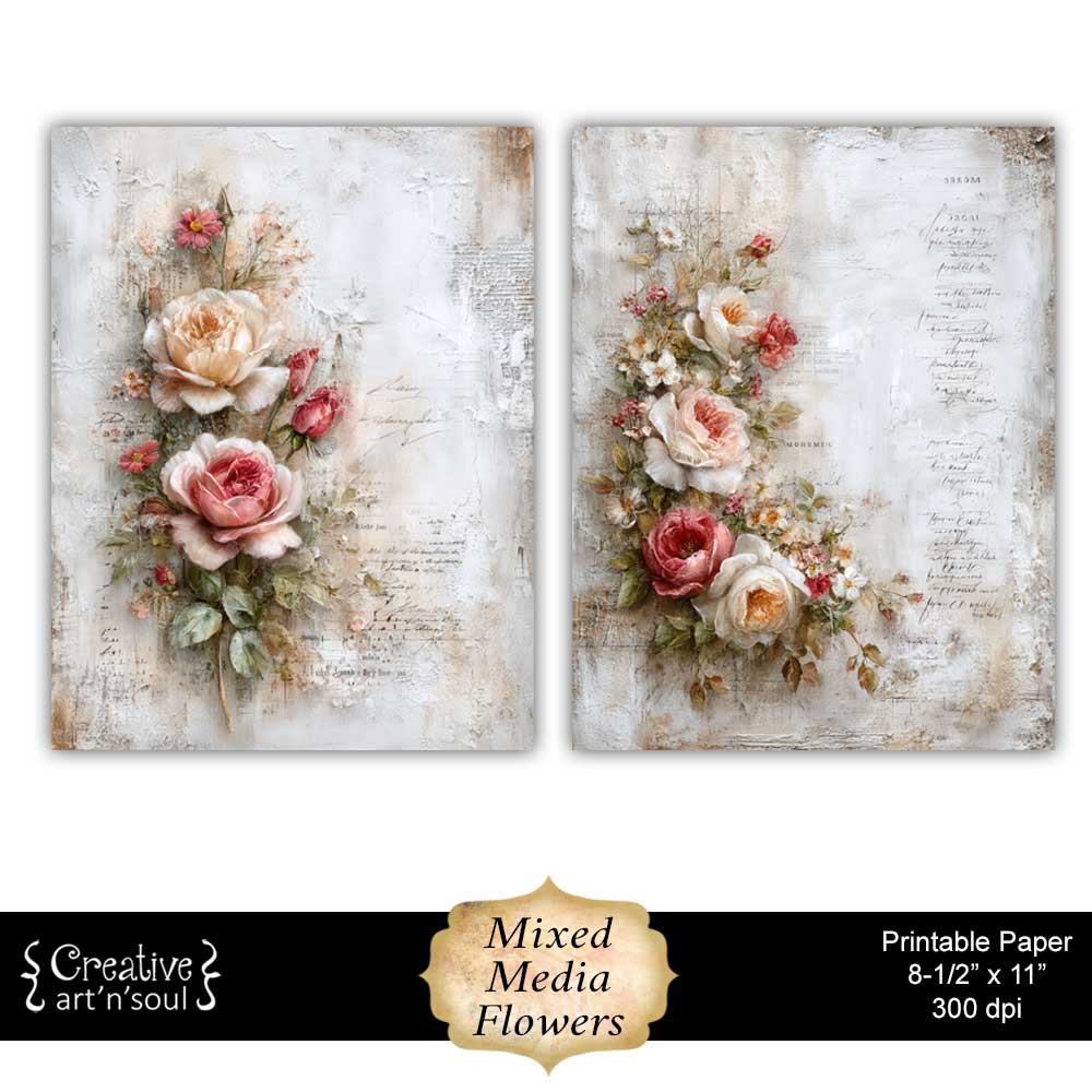 Printable Junk Journal Papers Printable Junk Journal Papers