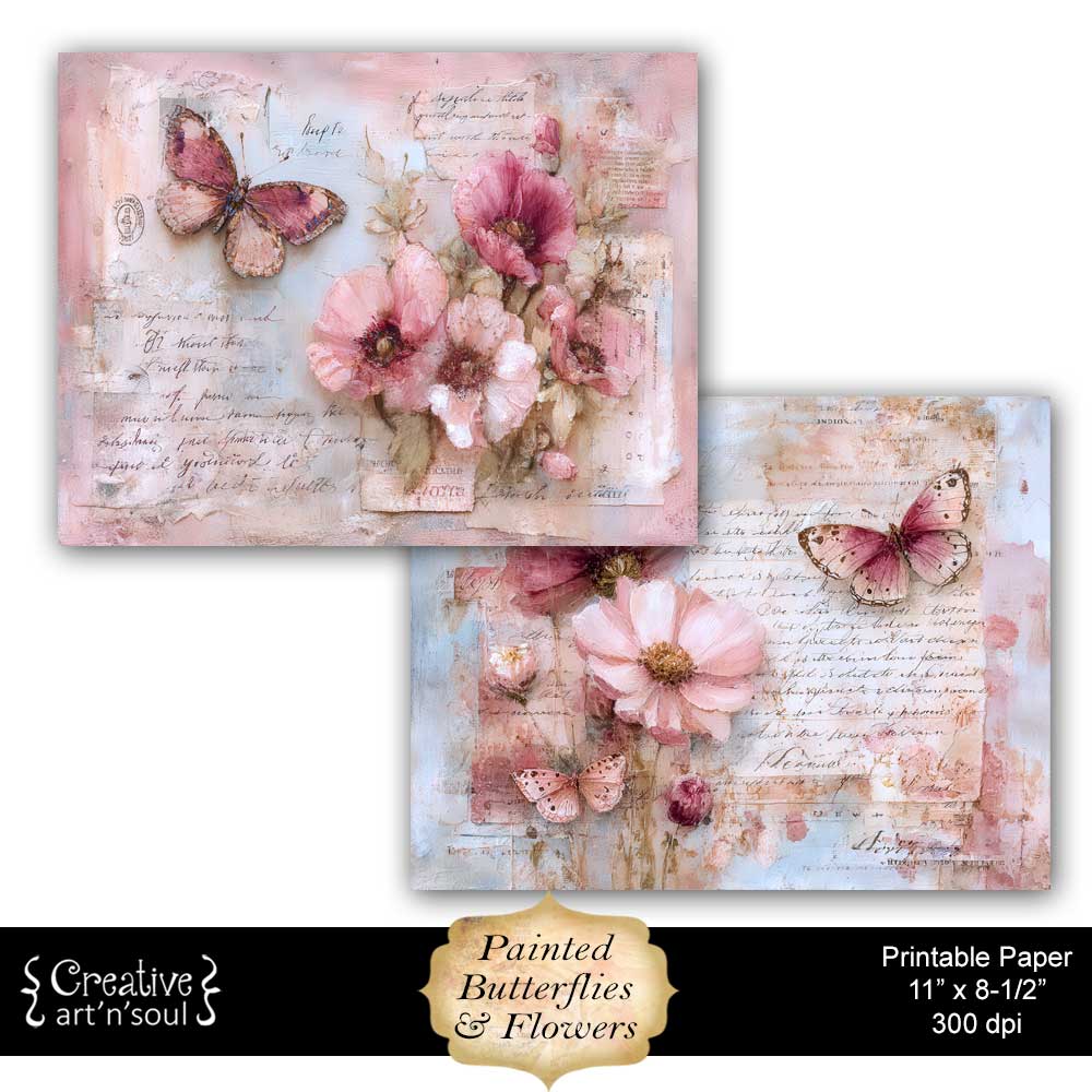 Printable Junk Journal Papers Printable Junk Journal Papers