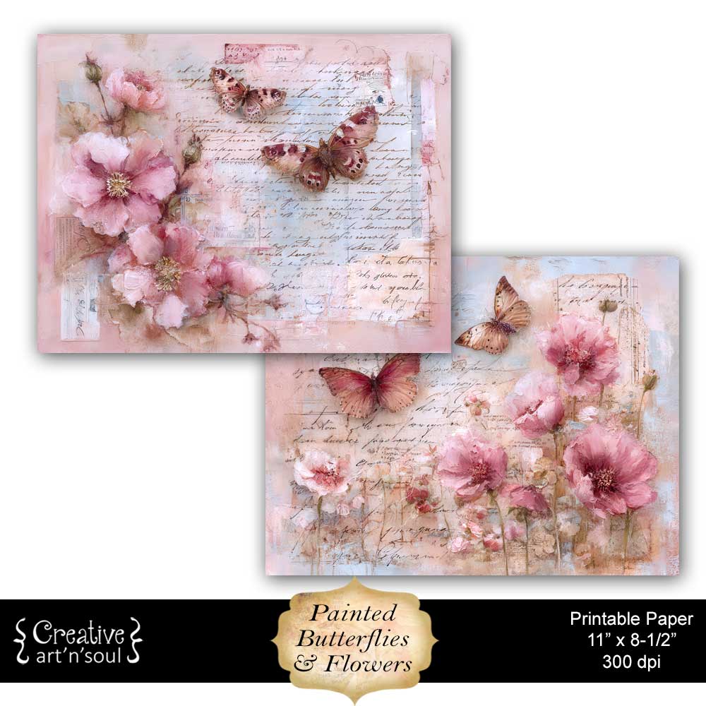Printable Junk Journal Papers Printable Junk Journal Papers