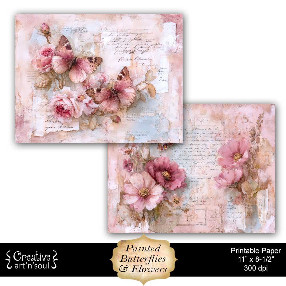 Printable Junk Journal Papers Printable Junk Journal Papers