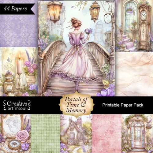 Printable Junk Journal Papers