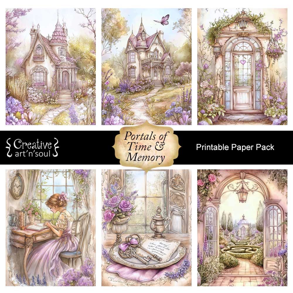 Printable Junk Journal Papers Printable Junk Journal Papers