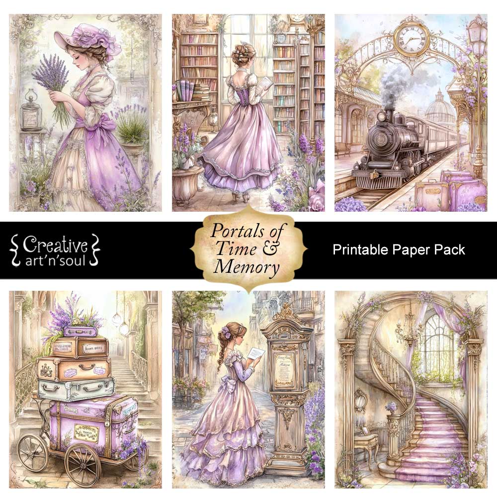 Printable Junk Journal Papers Printable Junk Journal Papers