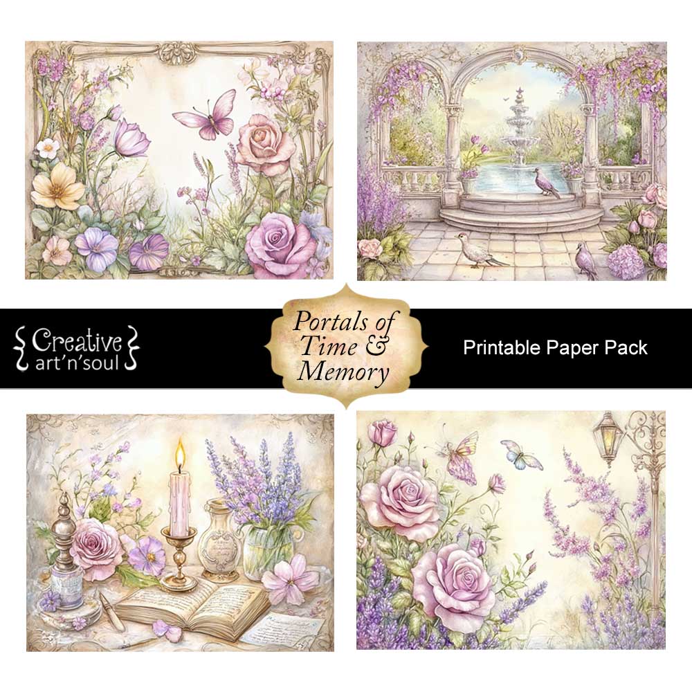 Printable Junk Journal Papers Printable Junk Journal Papers