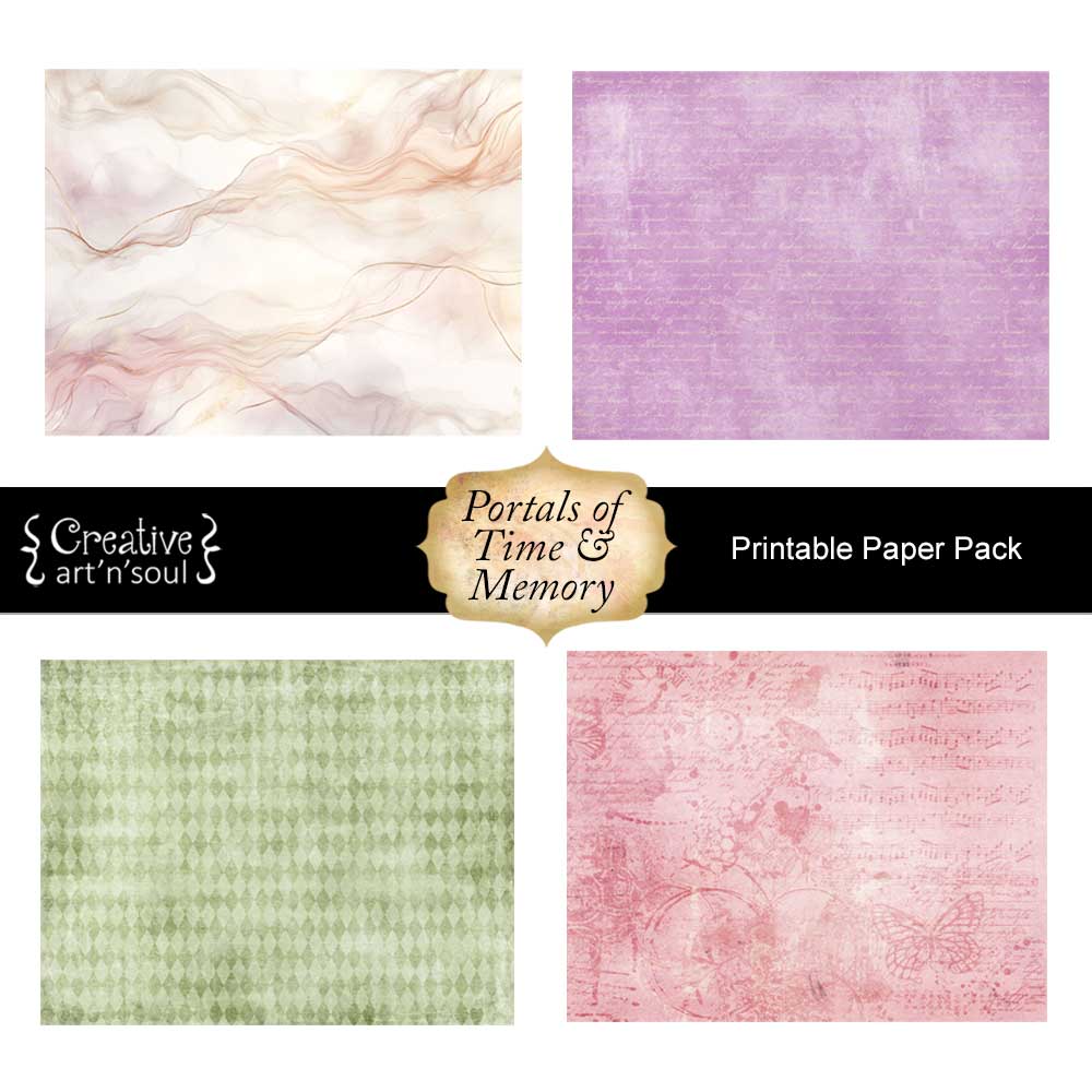Printable Junk Journal Papers Printable Junk Journal Papers