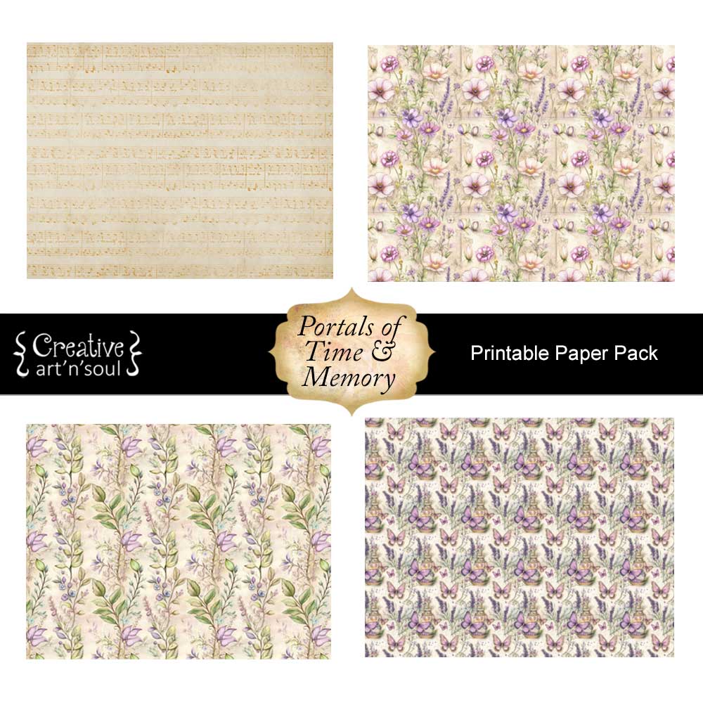 Printable Junk Journal Papers Printable Junk Journal Papers