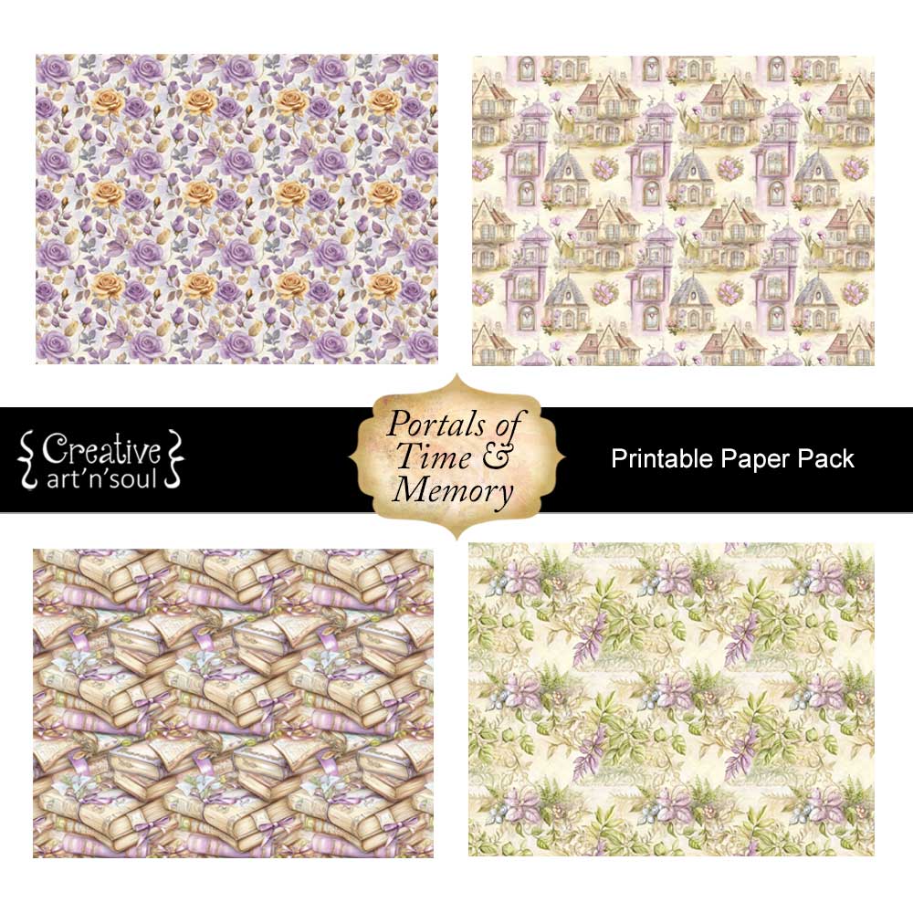 Printable Junk Journal Papers Printable Junk Journal Papers