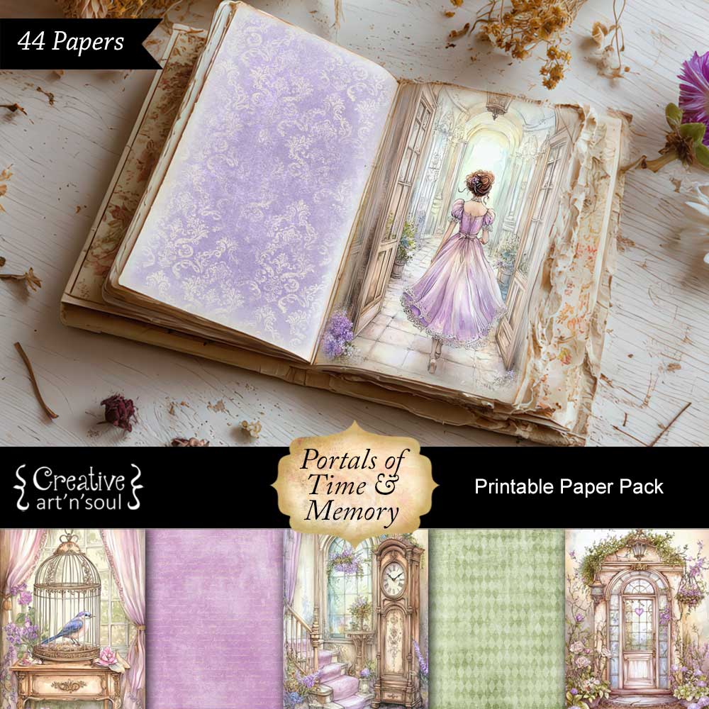 Printable Junk Journal Papers Printable Junk Journal Papers