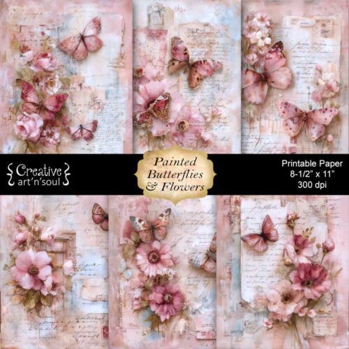 Printable Junk Journal Papers
