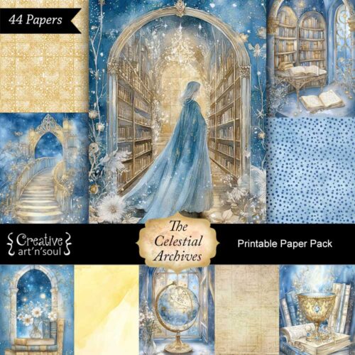 Printable Junk Journal Papers