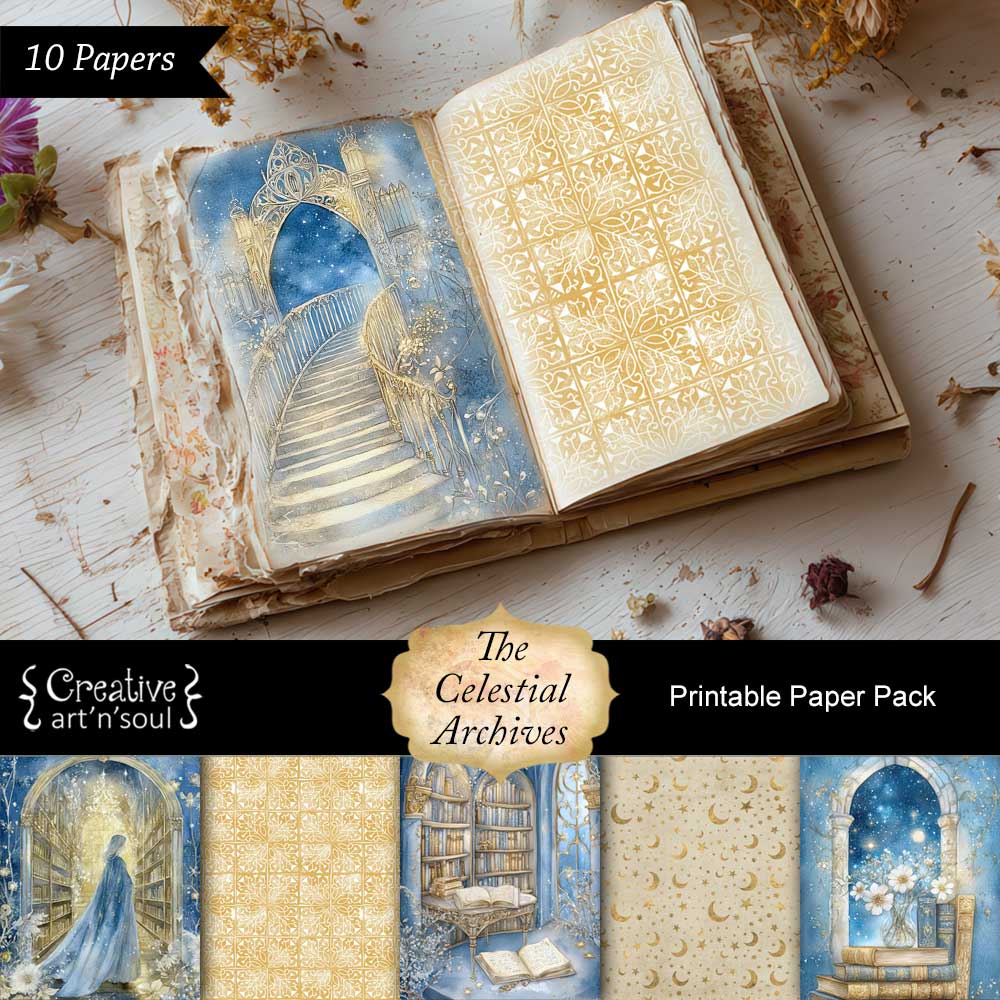Printable Junk Journal Papers Printable Junk Journal Papers