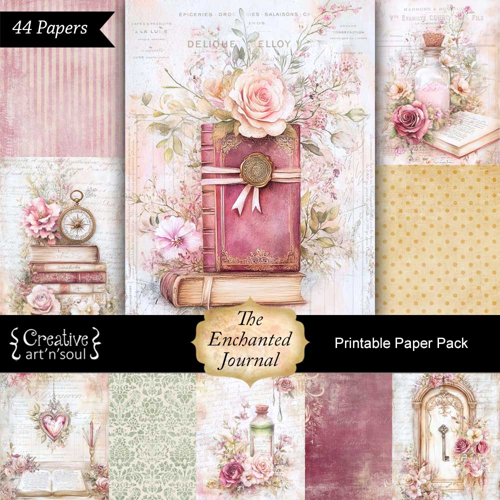 Printable Junk Journal Papers Printable Junk Journal Papers