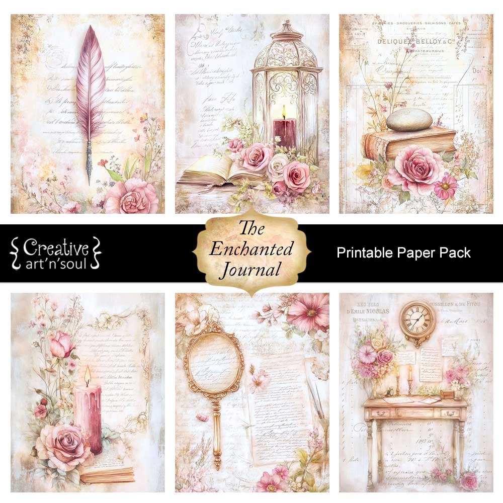 Printable Junk Journal Papers Printable Junk Journal Papers