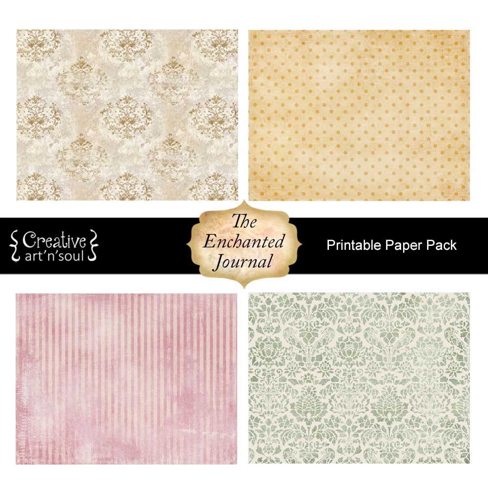 Printable Junk Journal Papers Printable Junk Journal Papers