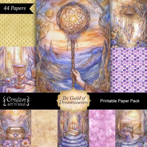 Printable Junk Journal Papers