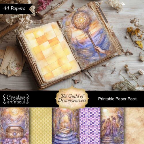 Printable Junk Journal Papers