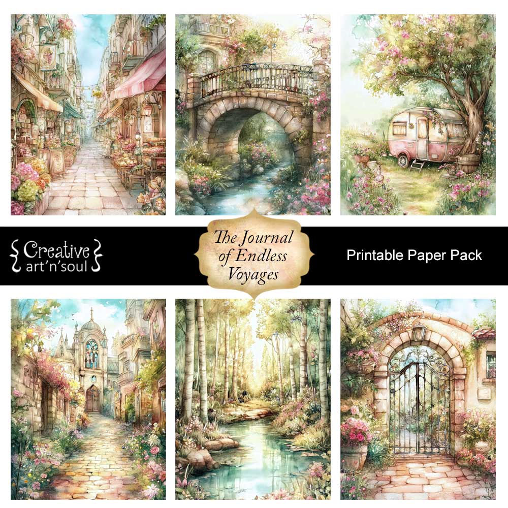 Printable Junk Journal Papers Printable Junk Journal Papers