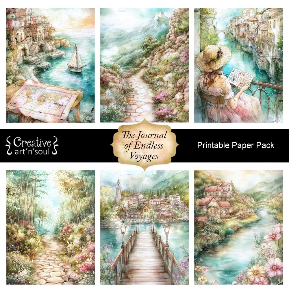 Printable Junk Journal Papers Printable Junk Journal Papers