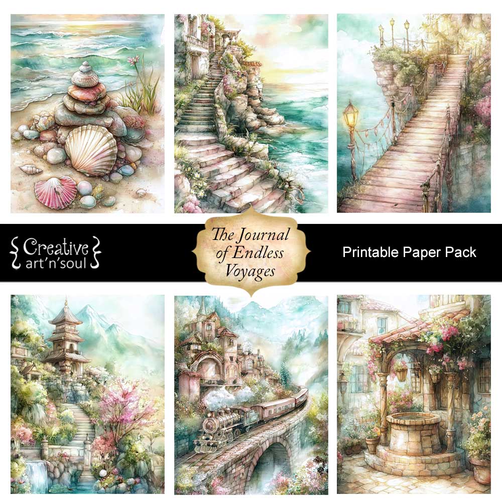 Printable Junk Journal Papers Printable Junk Journal Papers